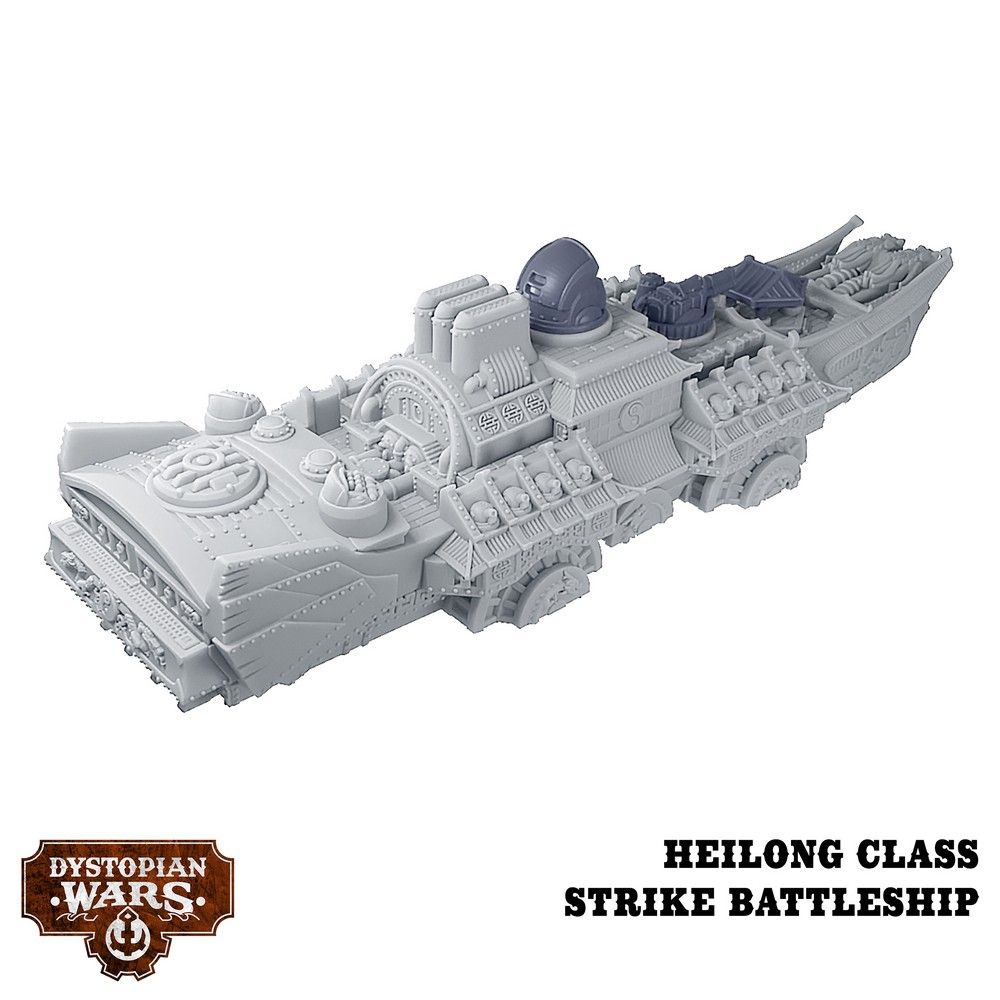 Dystopian Wars: Ergun Battlefleet Set