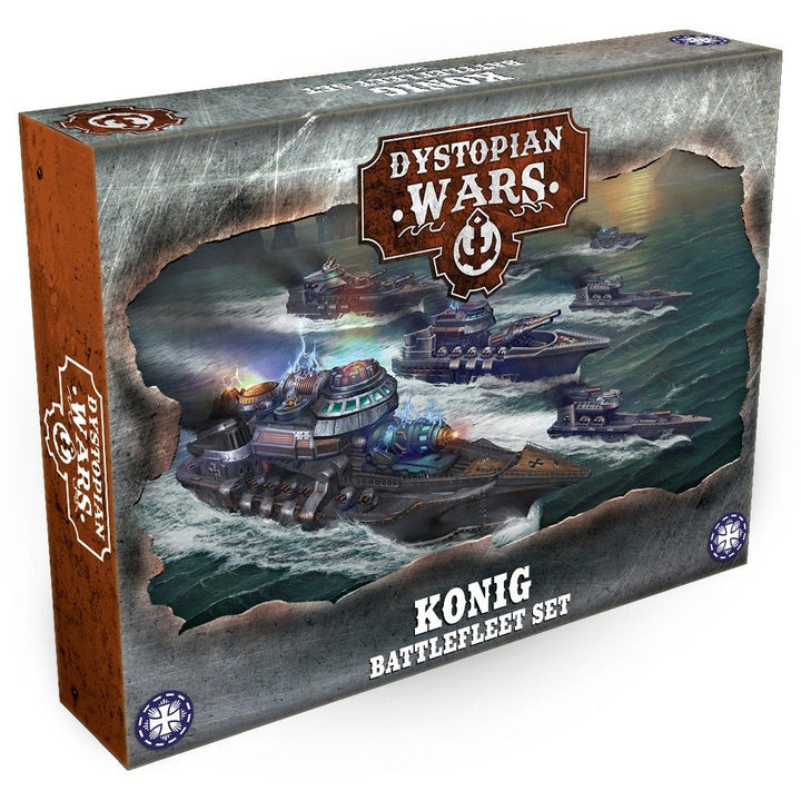 Dystopian Wars: Konig Battlefleet Set