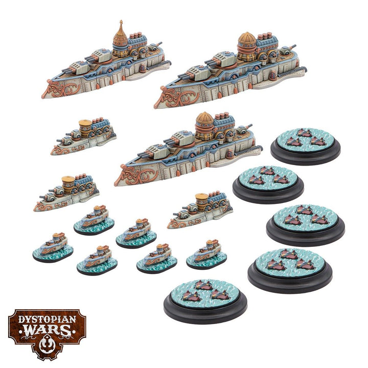 Dystopian Wars: Alliance Starter Set