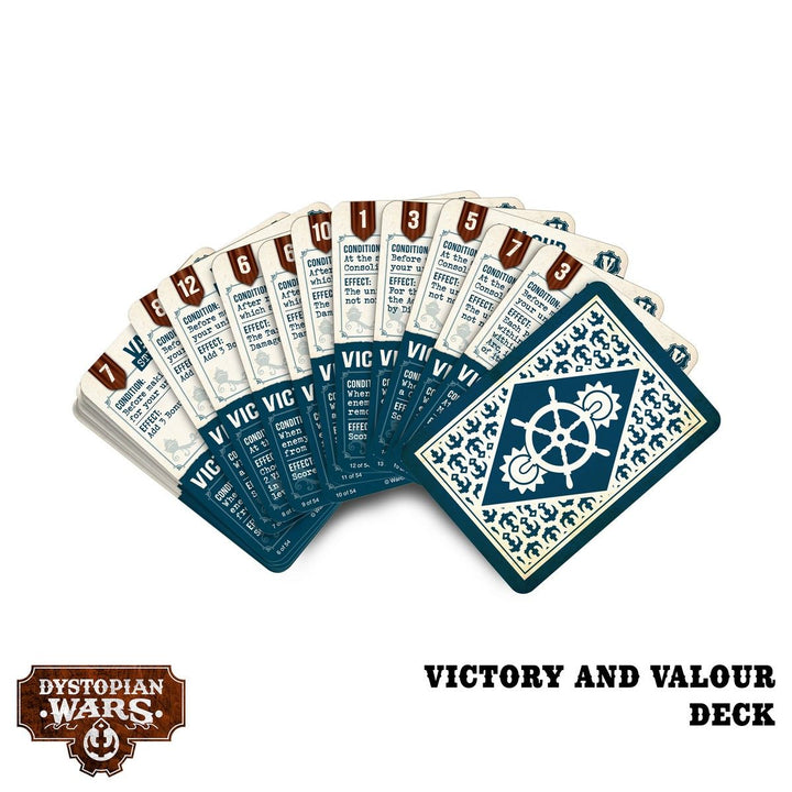Dystopian Wars: Victory & Valour Deck