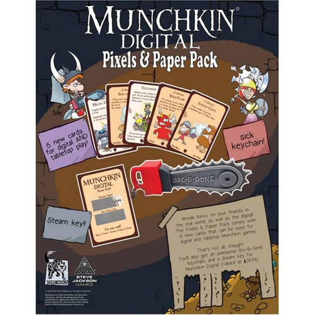 Munchkin Digital: Pixels & Paper Pack