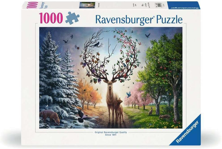Deer at Day and Night (1000 brikker)