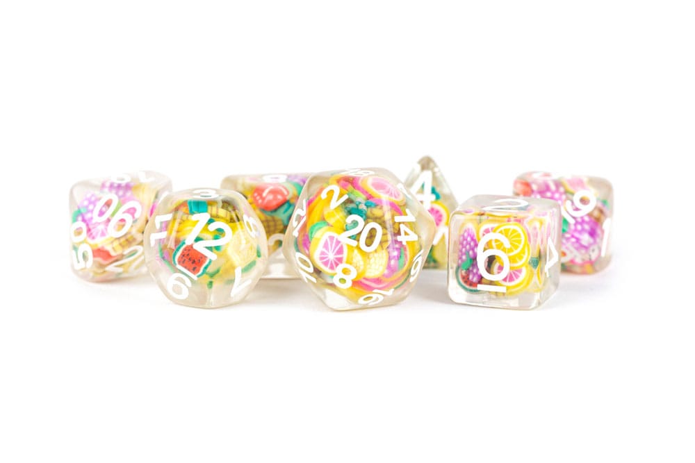 Dice Set Fruit (7) (FanRoll)