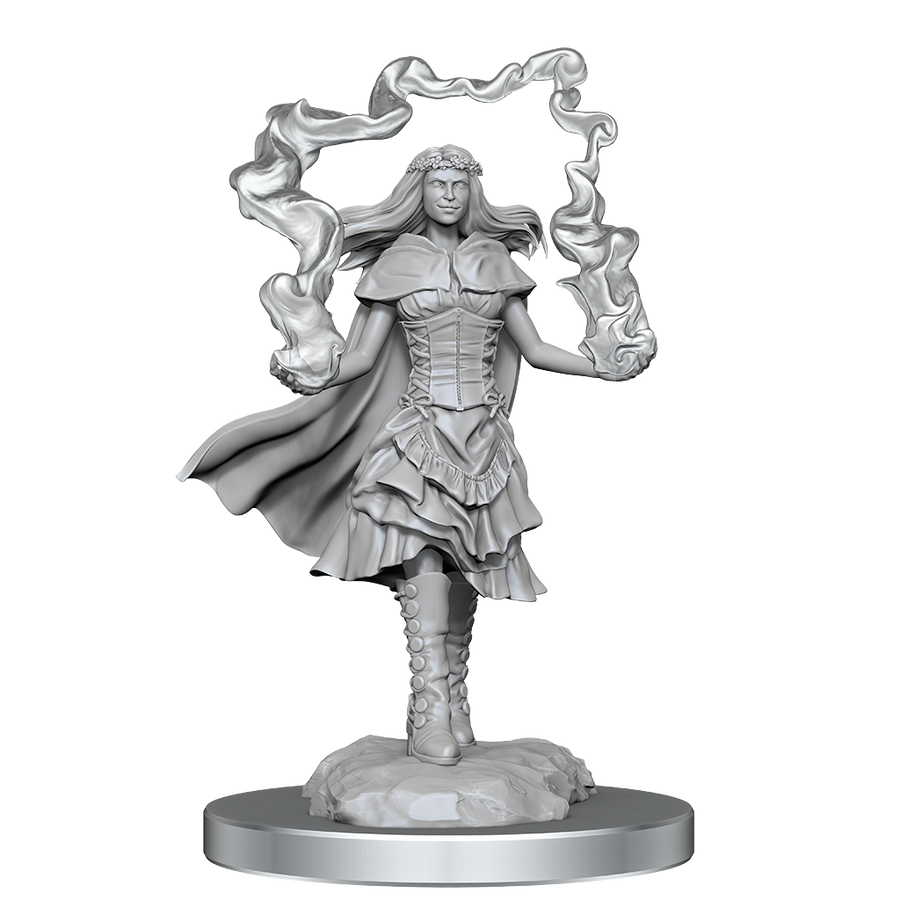 Dungeons & Dragons - Nolzur's Marvelous Miniatures: Dark Spellcaster & Flameskulls