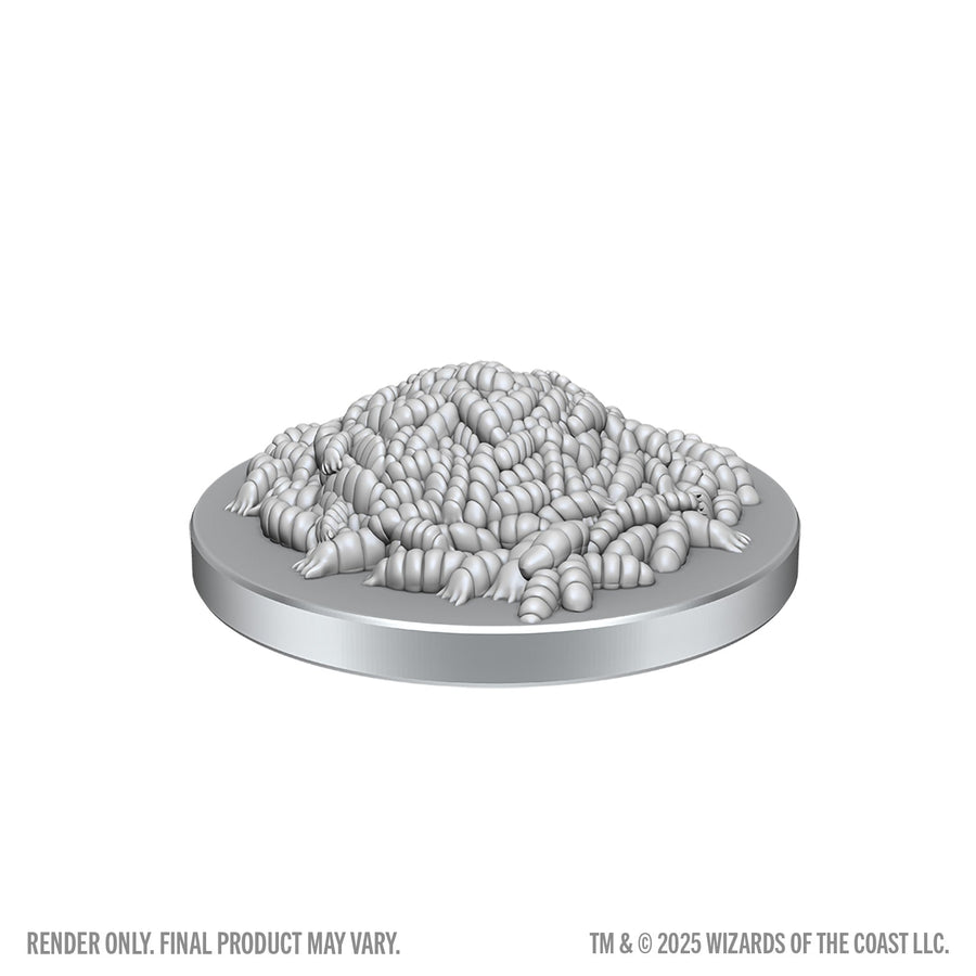 Dungeons & Dragons - Nolzur's Marvelous Miniatures: Swarm of Rot Grubs & Rot Grub Victim
