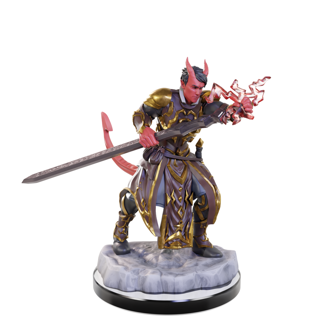 Dungeons & Dragons - Nolzur's Marvelous Miniatures: Tiefling Warlocks