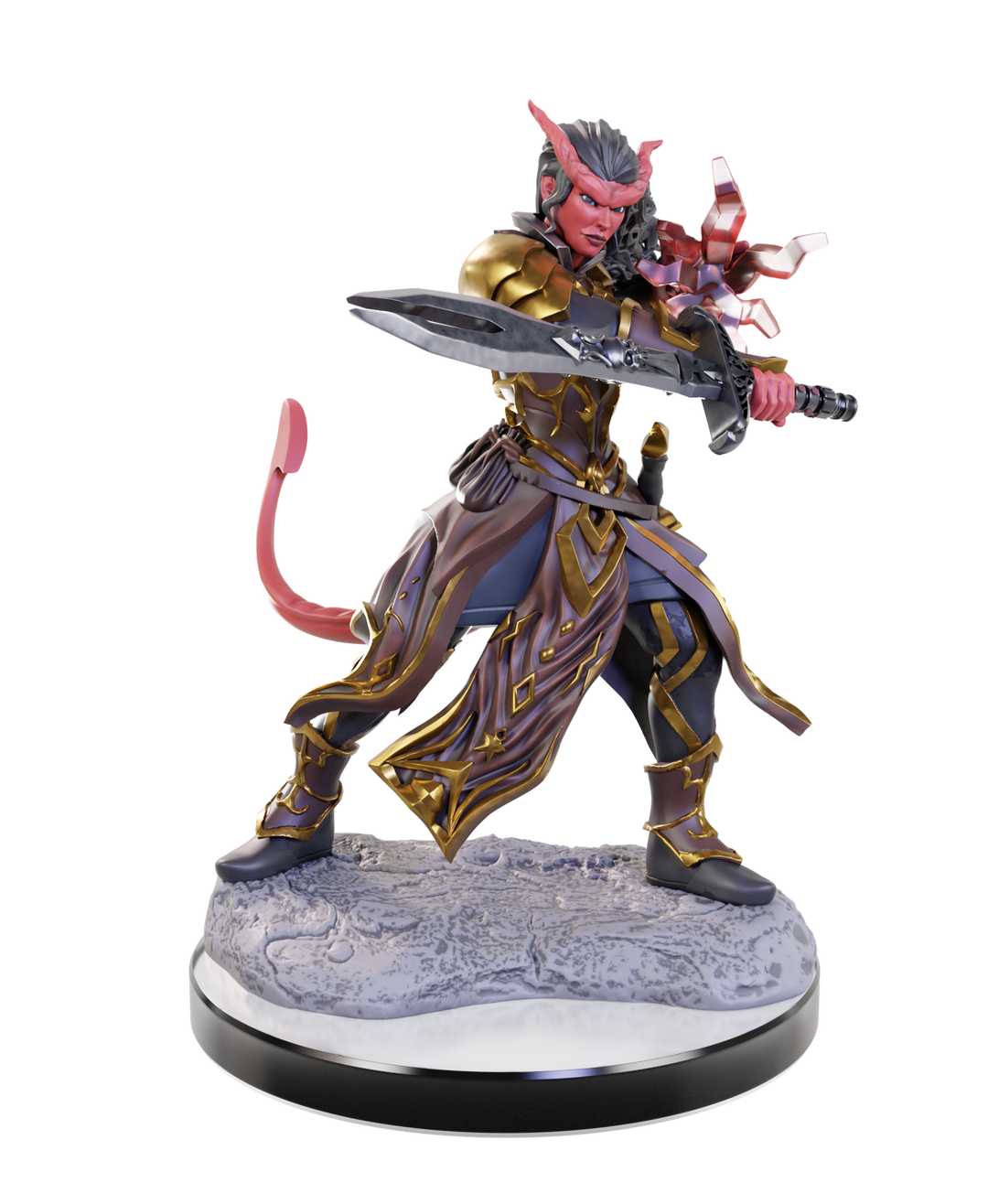 Dungeons & Dragons - Nolzur's Marvelous Miniatures: Tiefling Warlocks
