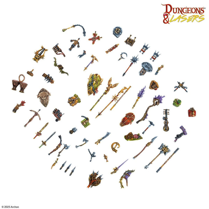 Dungeons & Lasers: Adventurer's Gear Set