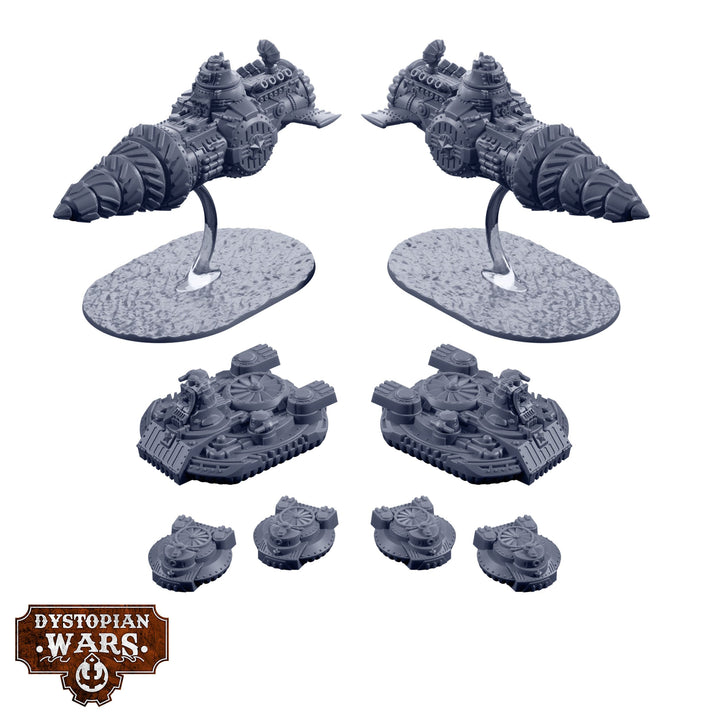 Dystopian Wars: Commonwealth Advanced Squadrons