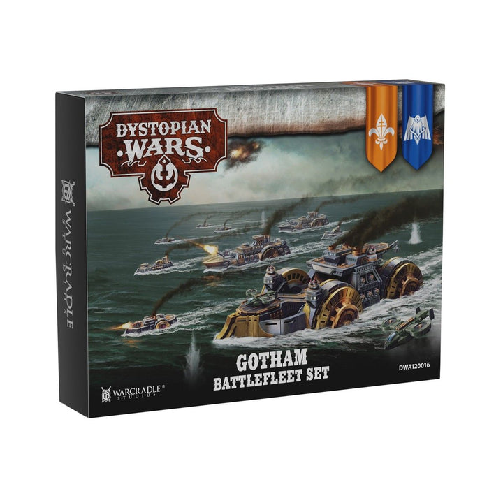 Dystopian Wars: Gotham Battlefleet Set