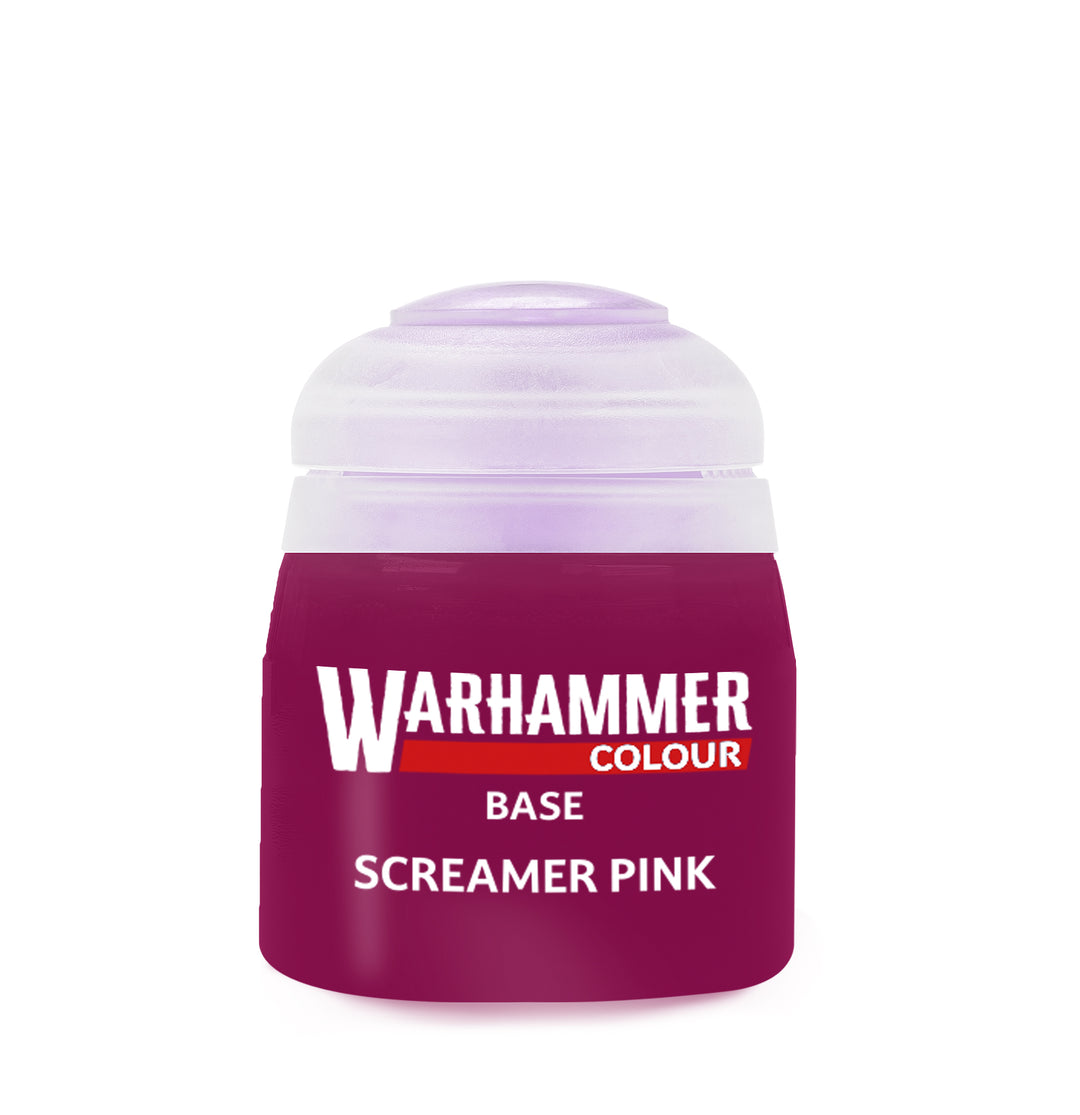 Warhammer Colour Base Paint: Screamer Pink (105)