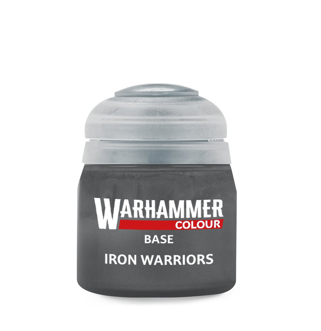 Warhammer Colour Base Paint: Iron Warriors (131)