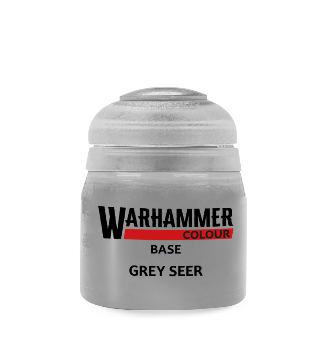 Warhammer Colour Base Paint: Grey Seer (122)