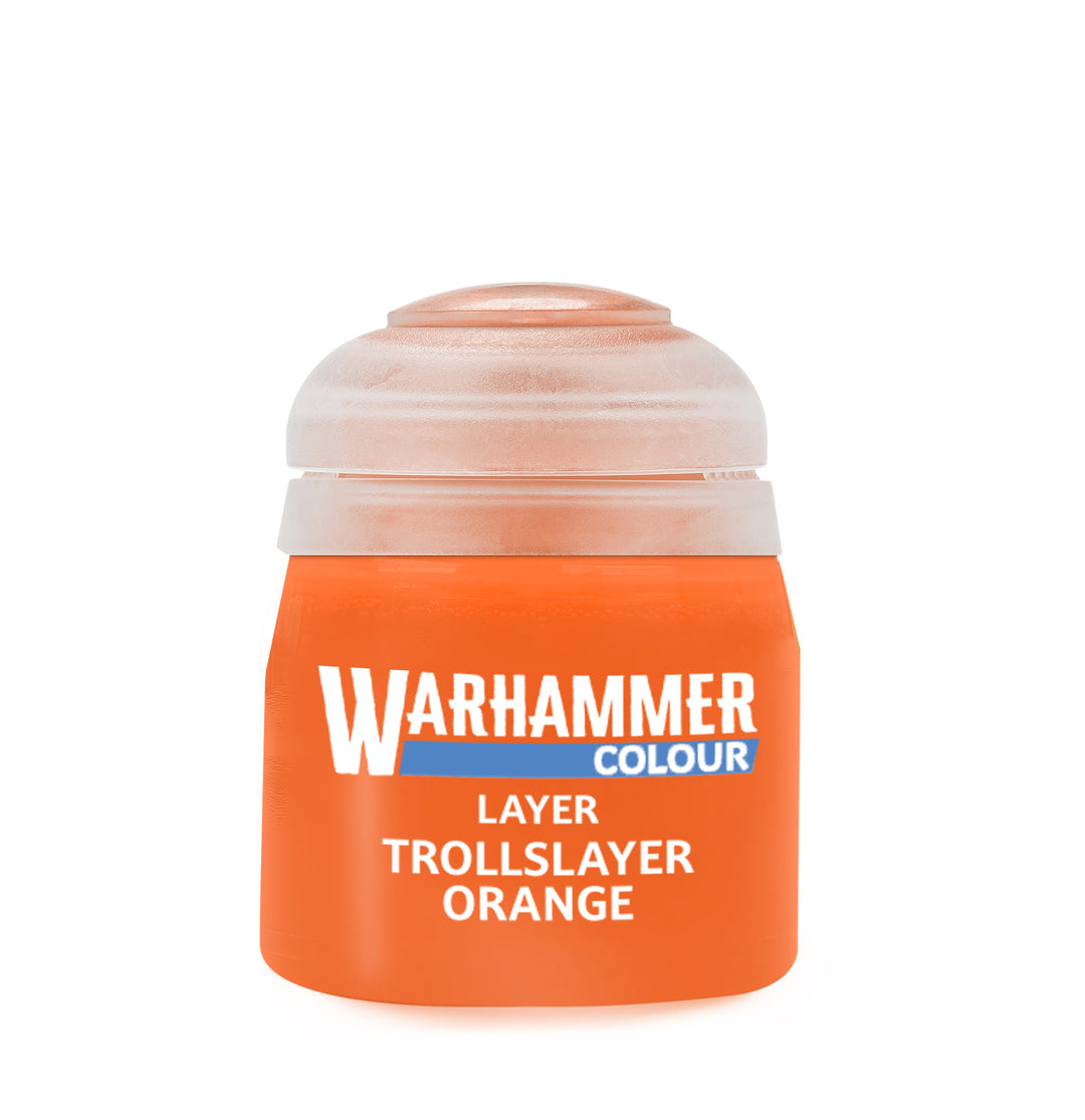 Warhammer Colour Layer Paint: Troll Slayer Orange (169)