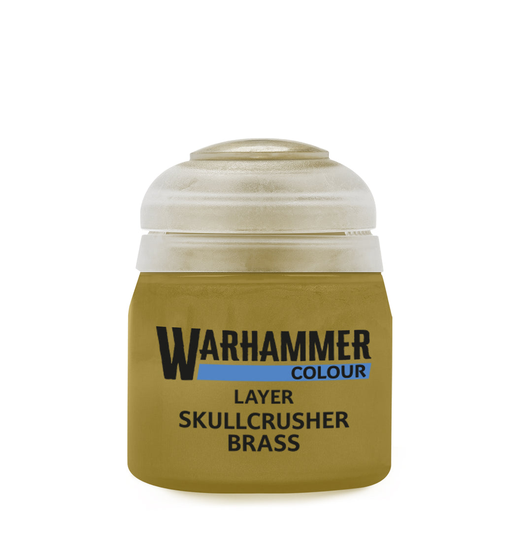 Warhammer Colour Layer Paint: Skullcrusher Brass (257)