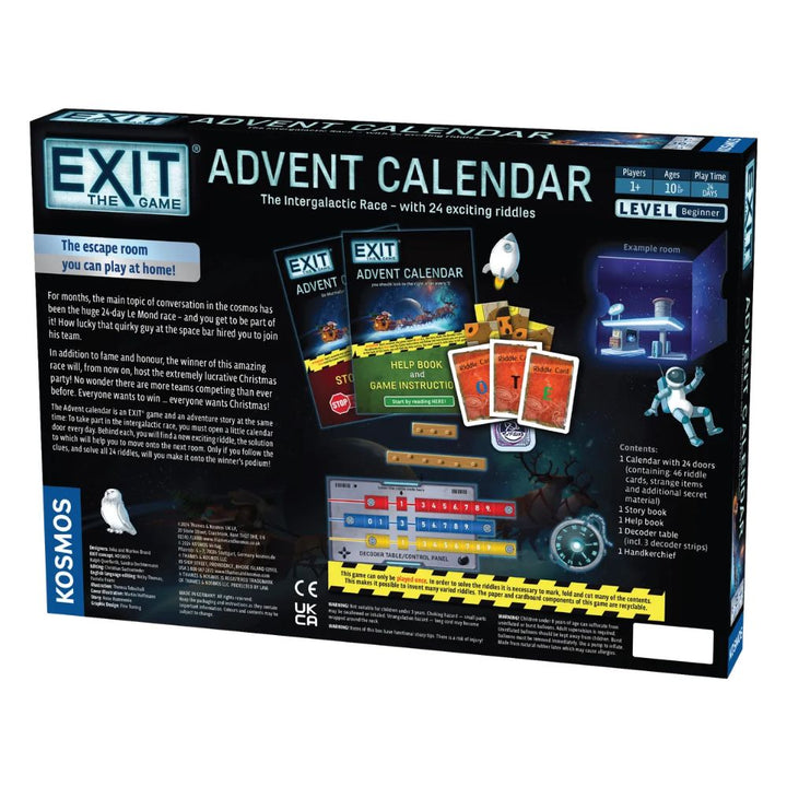 EXIT Advent Calendar: The Intergalactic Race