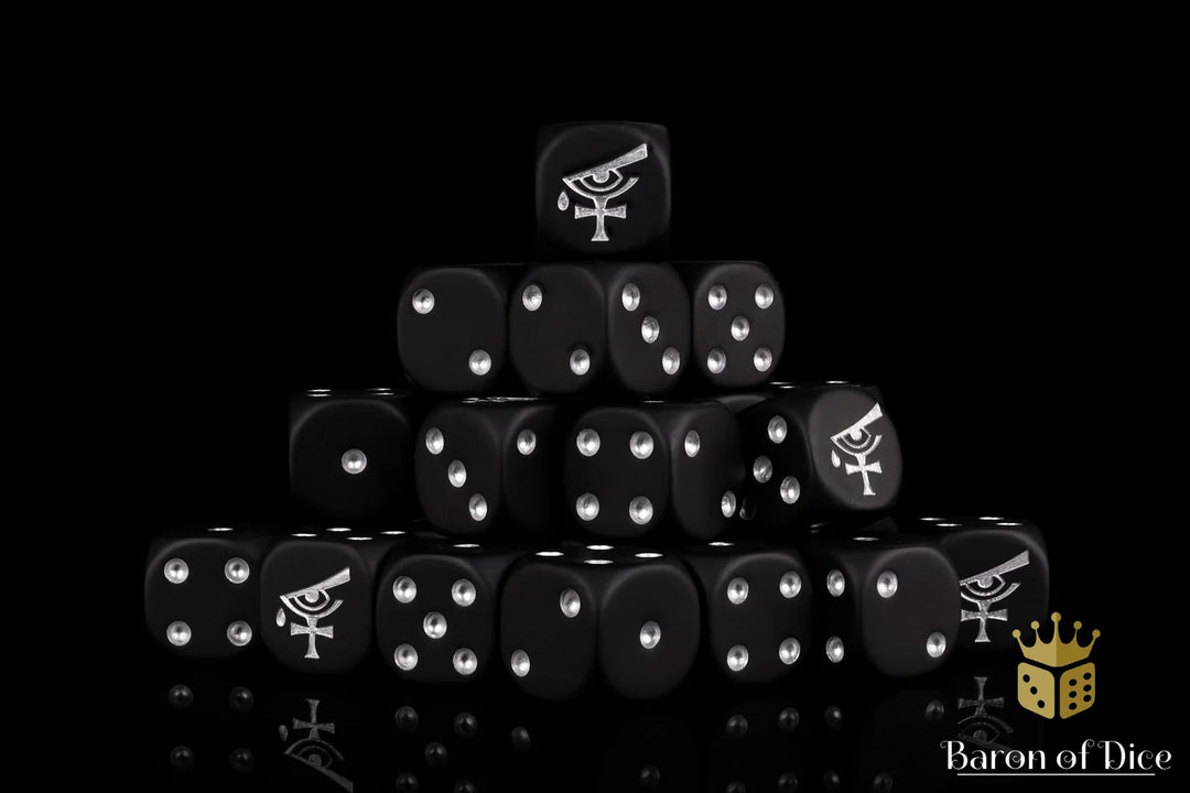 Eye of Isha Dice Set (Round) - Baron of Dice
