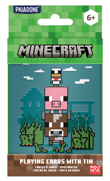 Minecraft Animals Playing Cards