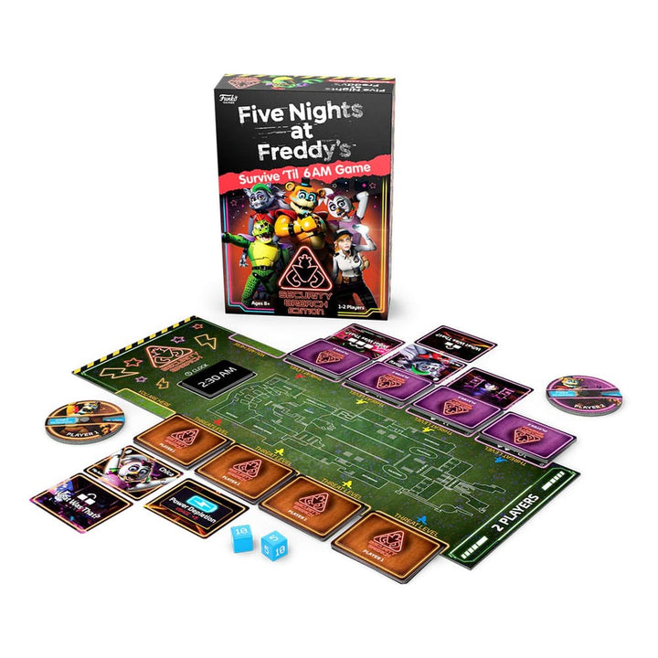 Five Nights at Freddy's Board Game Survive 'Til 6am