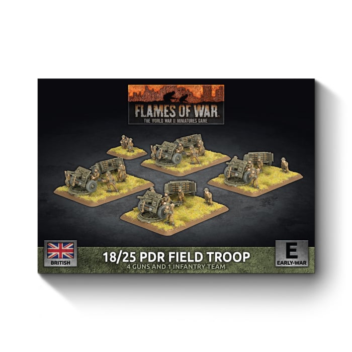 Flames of War: 18/25pdr Gun Battery (BBX86)