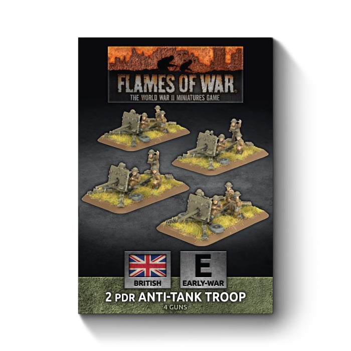 Flames of War: 2 Pdr Anti-tank Platoon (BBX87)