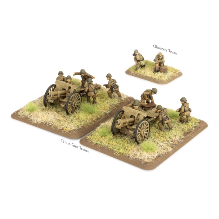 Flames of War: 75mm Field Artillery Section (JP571)
