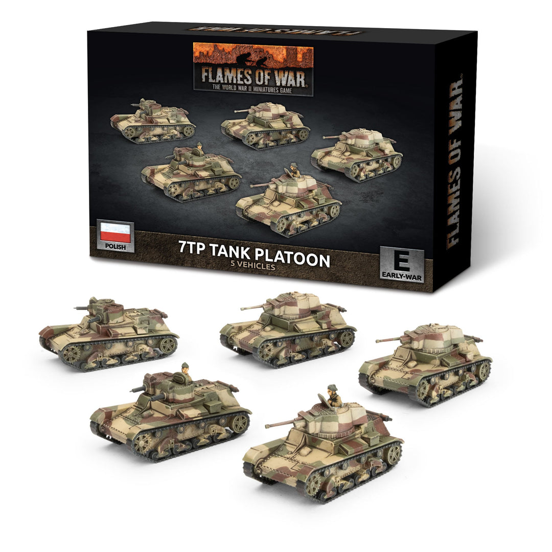 Flames of War: 7TP Tank Platoon (PBX11)