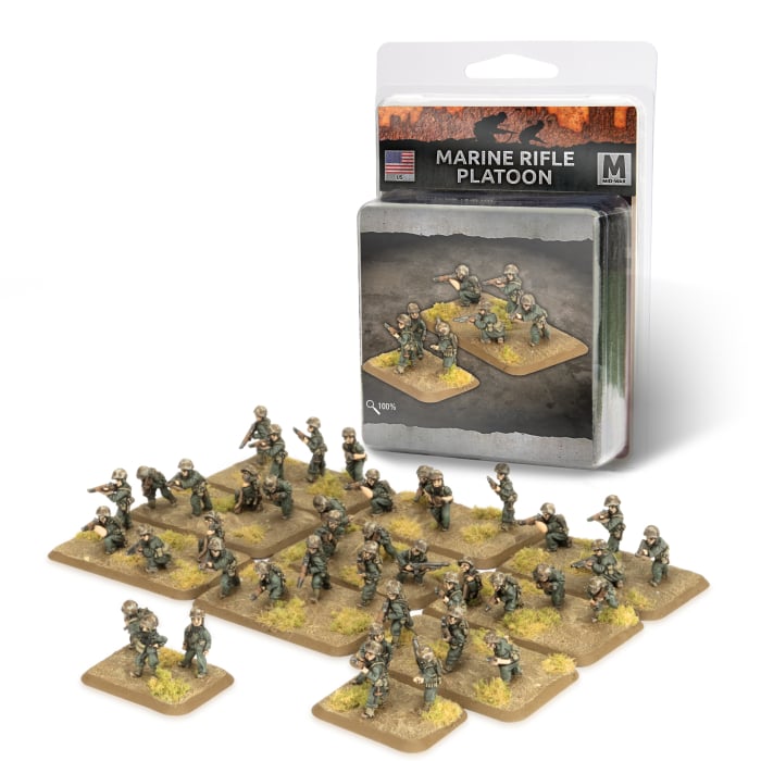 Flames of War: Marine Rifle Platoon (US812)