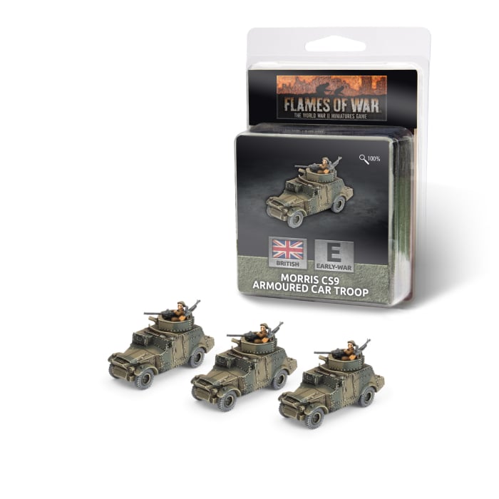 Flames of War: Morris CS9 Armoured Troop (BR306)