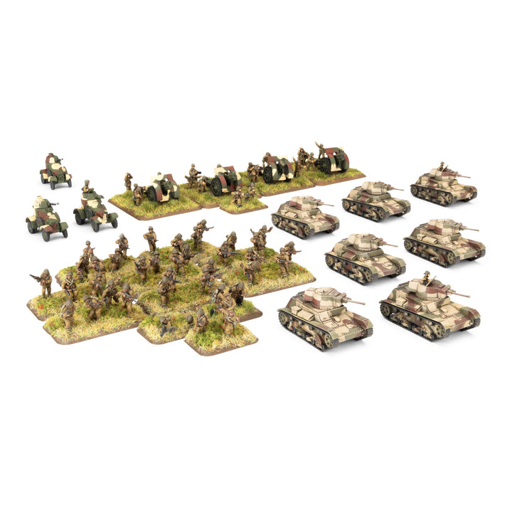 Flames of War: Polish 7TP Tank Company Starter Force (Limited Edition) (PLAB03)
