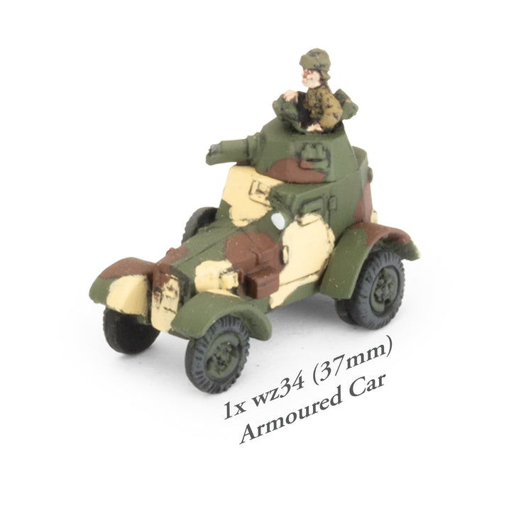 Flames of War: Polish 7TP Tank Company Starter Force (Limited Edition) (PLAB03)