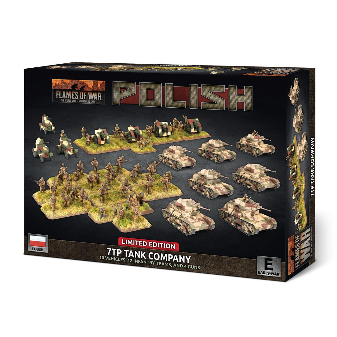 Flames of War: Polish 7TP Tank Company Starter Force (Limited Edition) (PLAB03)