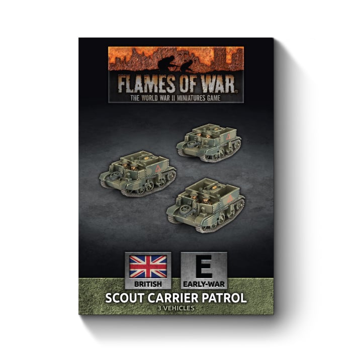 Flames of War: Scout Carrier Platoon (BBX88)