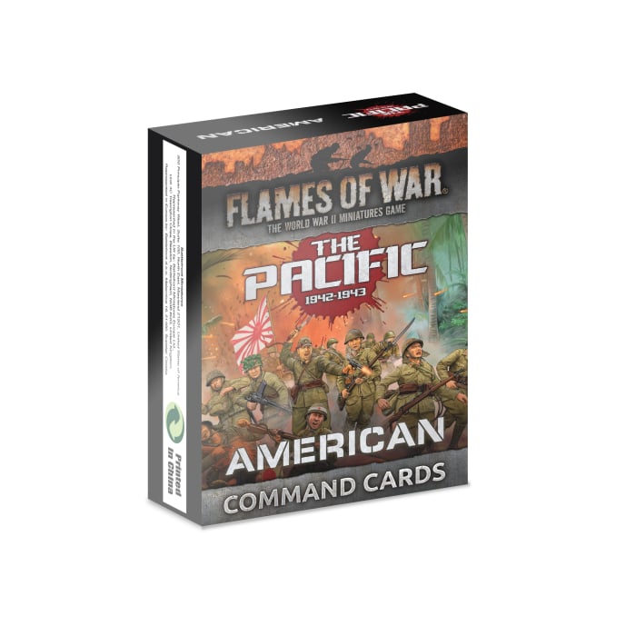 Flames of War: The Pacific - American Command Card Pack (FW258UC)