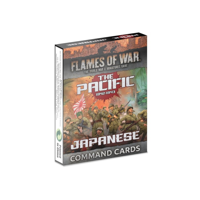 Flames of War: The Pacific - Japanese Command Cards (FW258JC)