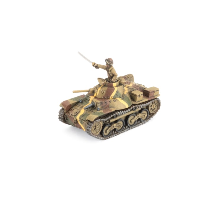 Flames of War: Type 95 Ha-Go Light Tank Platoon (JBX12)