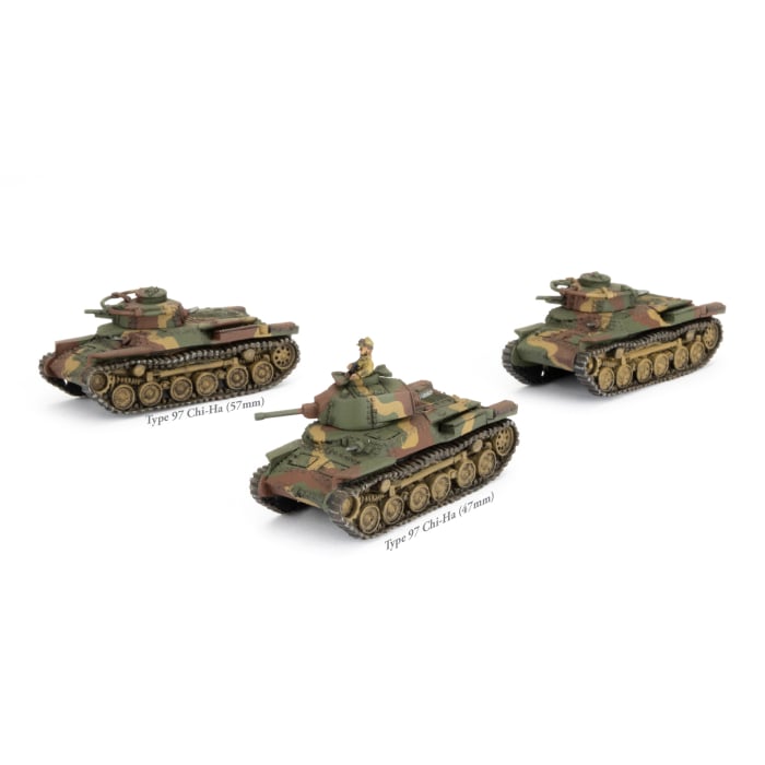 Flames of War: Type 97 Chi-Ha Tank Platoon (JBX17)