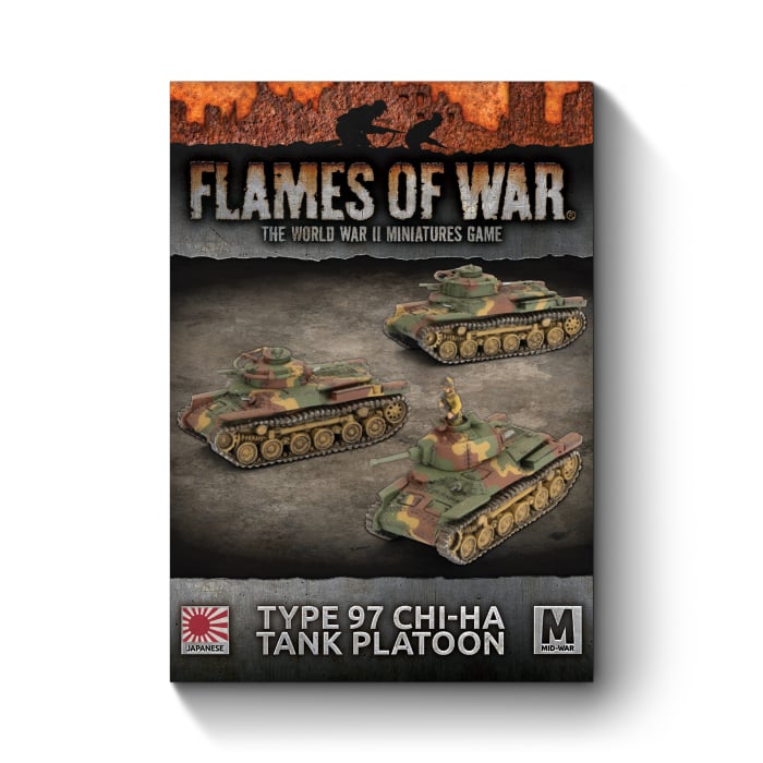Flames of War: Type 97 Chi-Ha Tank Platoon (JBX17)