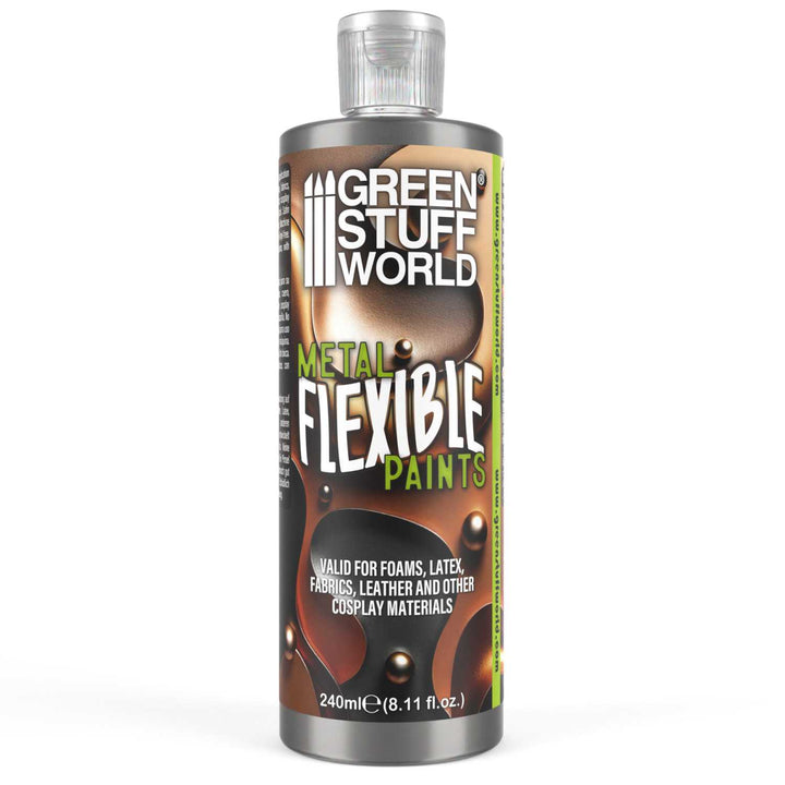 Flexible Metallic Steel Paint 240ml (Green Stuff World)
