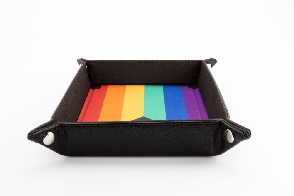 Folding Dice Tray Pride Rainbow Flag (FanRoll)