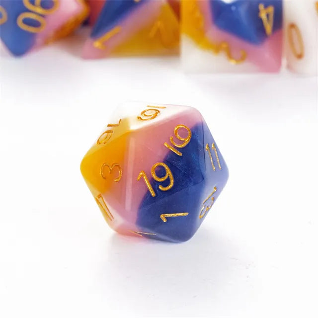 Fruit Taffy RPG Dice Set (Foam Brain) (FBG2631)