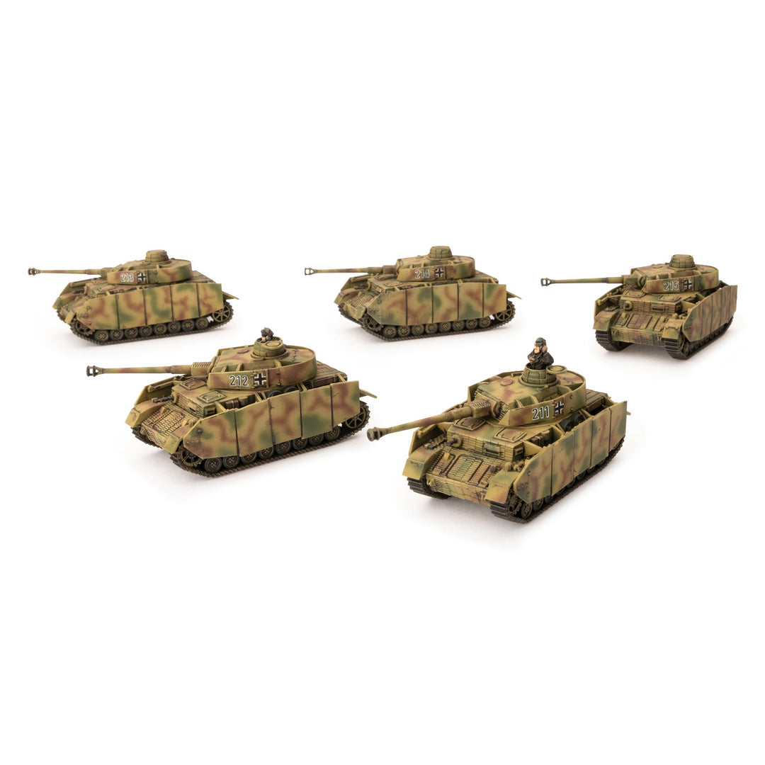 Flames of War: Panzer IV Platoon (x5 Plastic) (GBX142)
