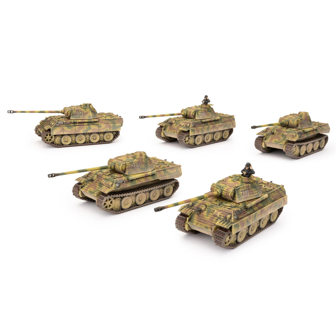 Flames of War: Panther A (Early) (x5 Plastic) (GBX161)