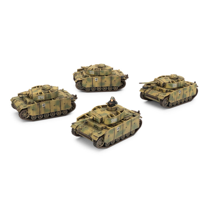 Flames of War: Panzer III Platoon (x4 Plastic) (GBX195)