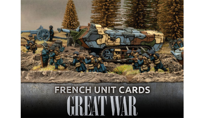 Great War: - French Unit Cards (x103 Cards) (GFR901)