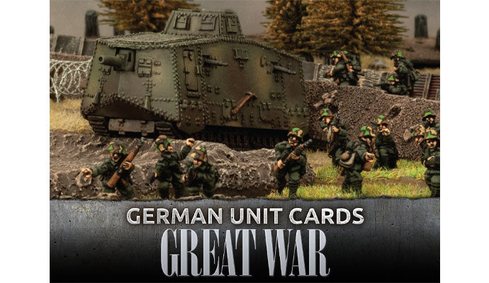 Great War: German Unit Cards (x63 Cards) (GGE901)