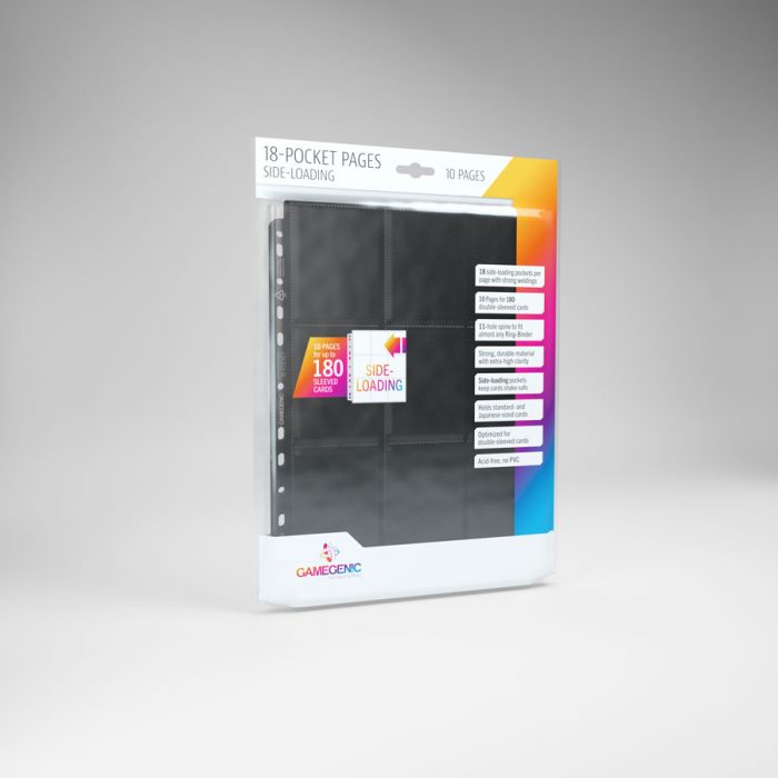 Gamegenic 18-Pocket Pages Side-Loading (10 pages bag)