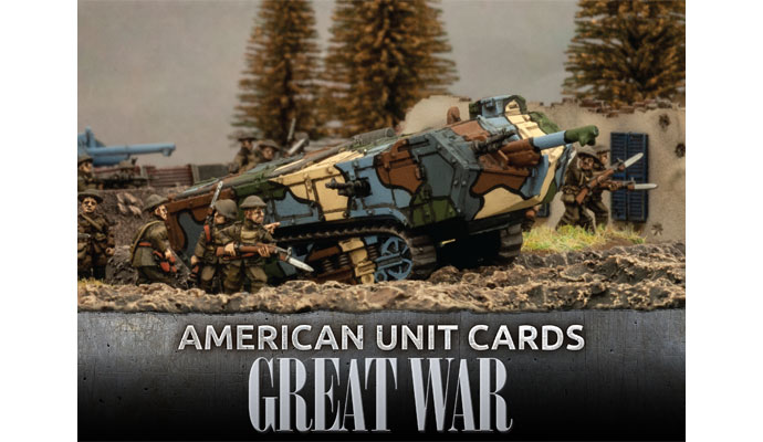 Great War: American Unit Cards (x75 Cards) (GUS901)