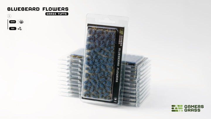 GamersGrass Bluebeard Flowers