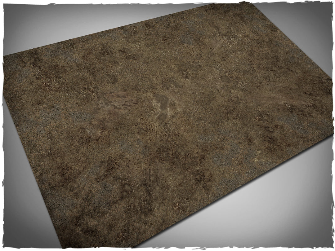 Gaming mat - Trench Mud (120x180 cm) (Deep-Cut Studio)